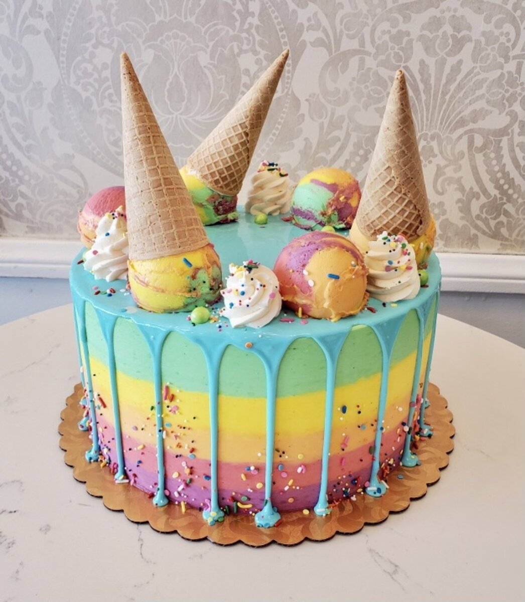 Yo Cherry - Happy Birthday Michelle! Ice cream cake 😋 | Facebook
